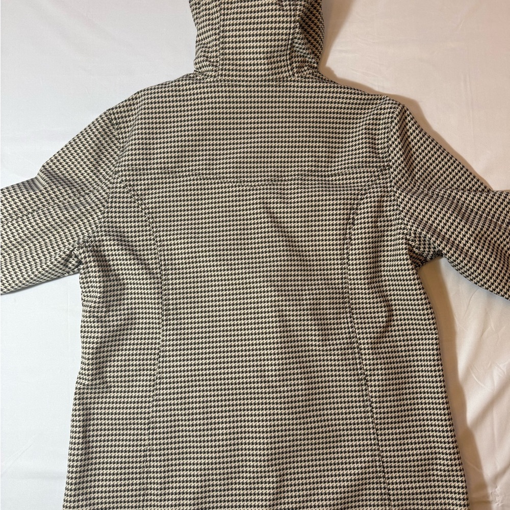 Structured Houndstooth Street Coat - image 5